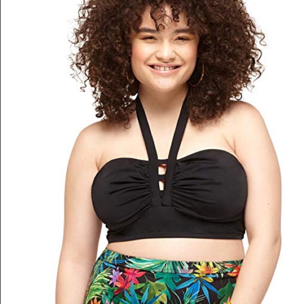 Loralette Ladder Longline Bikini Top
